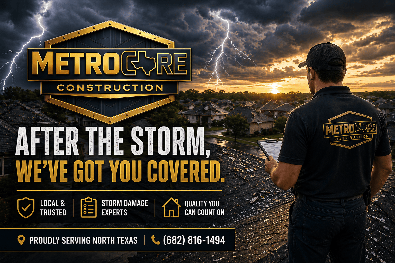 After the Storm in North Texas: How to Choose the Right Contractor (and Avoid Costly Mistakes)